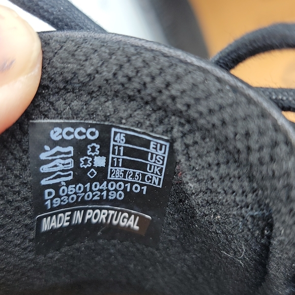 NWOb Ecco Helsinki Tie in Black 45 - Picture 11 of 16